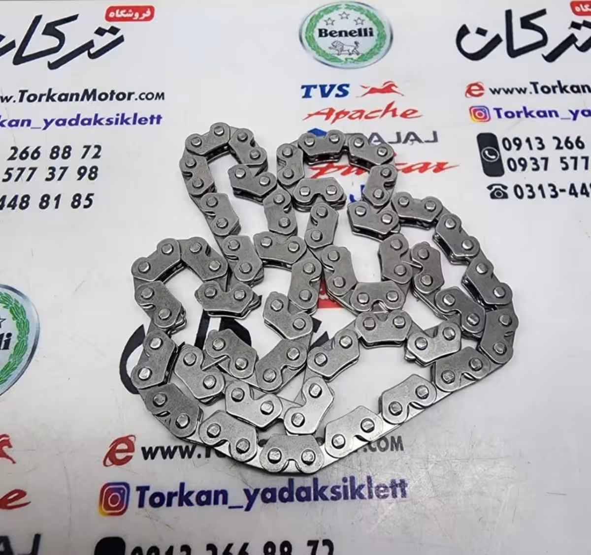 زنجیر تایم موتور طرح کلیک 2/3 ( 90 دانه )