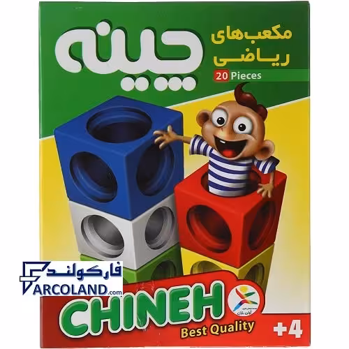 بازی آموزشی مکعب های ریاضی چینه آوای باران | 20 قطعه