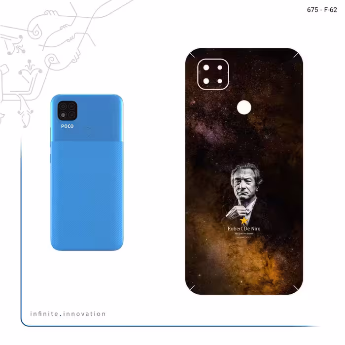 برچسب پوششی ماهوت مدل Robert De Niro مناسب برای گوشی موبایل شیائومی Poco C31