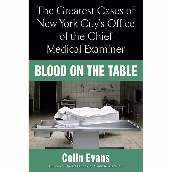 کتاب Blood On the Table اثر Colin Evans انتشارات Berkley