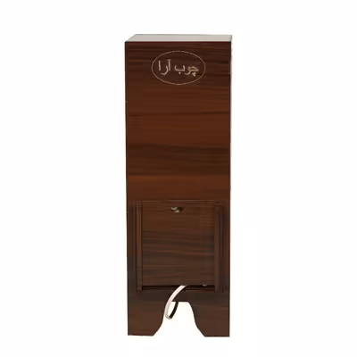 آباژور ایستاده چوب ارا طرح طاووس