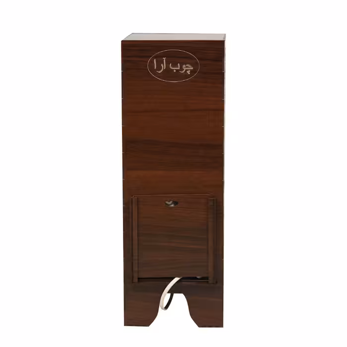 آباژور ایستاده چوب ارا طرح طاووس