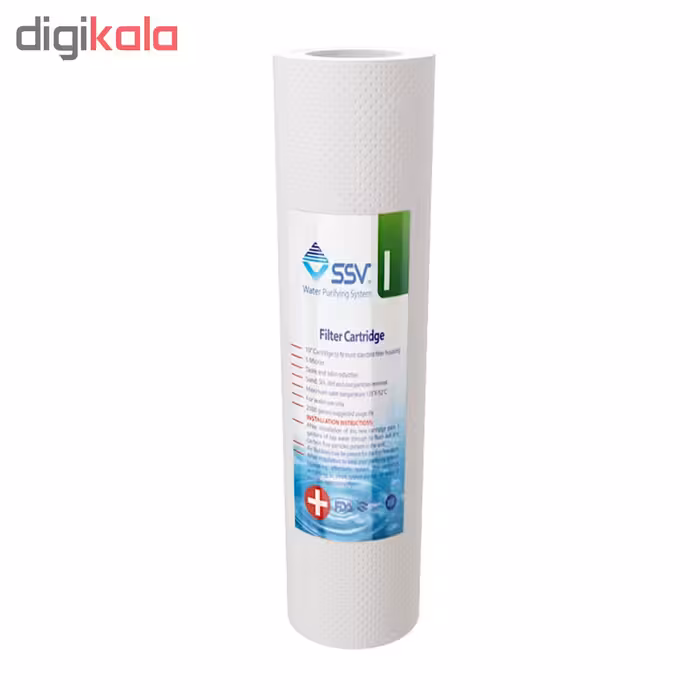 فیلتر تصفیه آب خانگی اس اس وی مدل Plus بسته 4 عددی
