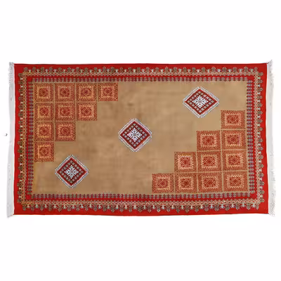 فرش دستبافت سه ونیم متری طرح یلمه کد 140966