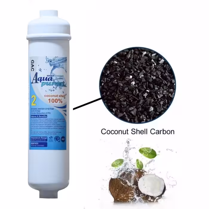 فیلتر یخچال ساید بای ساید آکوا پیورست مدل Activated Carbon