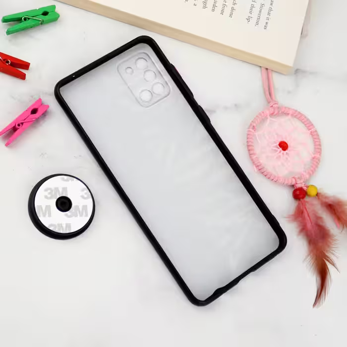 کاور کد YSL-316 مناسب برای گوشی موبایل سامسونگ Galaxy A31 به همراه پاپ سوکت