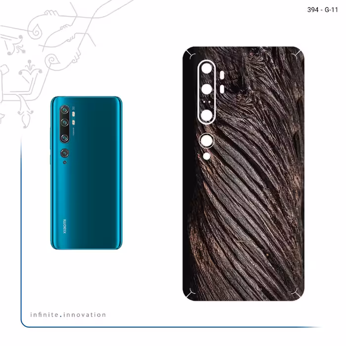 برچسب پوششی ماهوت مدل Wood Texture 9 مناسب برای گوشی موبایل شیائومی Mi Note 10 Pro