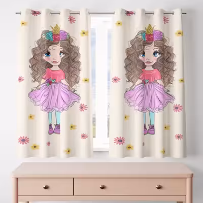 پرده مدل مخمل پانچی کد 8162 سایز 200x140 سانتی متر