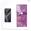 برچسب پوششی ماهوت مدل Purple Marble مناسب برای گوشی موبایل موتورولا Edge 20