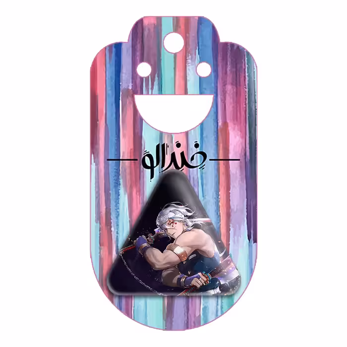 پیکسل خندالو طرح اوزویی تنگن انیمه شیطان کش مدل مثلثی کد 11478