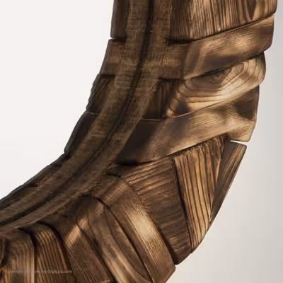 آینه طرح دایره مدل 7171