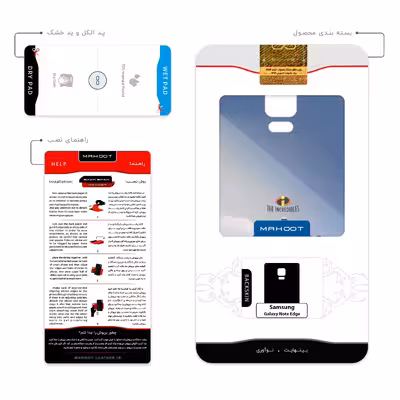 برچسب پوششی ماهوت مدل The Incredibles مناسب برای گوشی موبایل سامسونگ Galaxy Note Edge