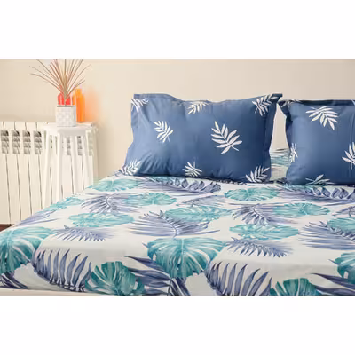 سرویس ملحفه بومرنگ مدل Hawaii-A2P160 دونفره 3 تکه