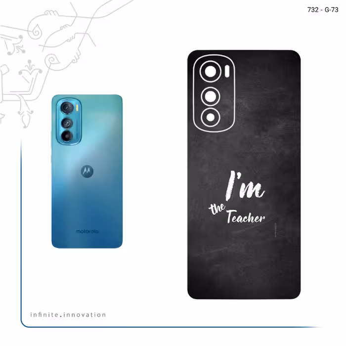 برچسب پوششی ماهوت مدل Teacher مناسب برای گوشی موبایل موتورولا Edge 30