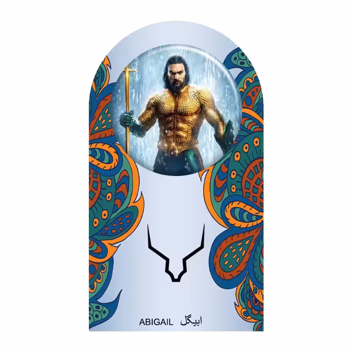 پیکسل ابیگل طرح جیسون موموآ آکوامن مدل Aquaman کد 005