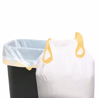 کیسه زباله بهار مدل بنددار بسته 25 عددی