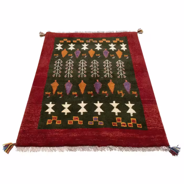 گبه دستباف یک متری سی پرشیا کد 122448