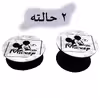  کاور لاین کینگ مدل Mickey2 مناسب برای گوشی موبایل سامسونگ Galaxy A22 4G به همراه پایه نگهدارنده