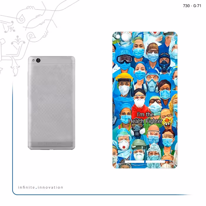 برچسب پوششی ماهوت مدل Nurse مناسب برای گوشی موبایل شیائومی Redmi 3