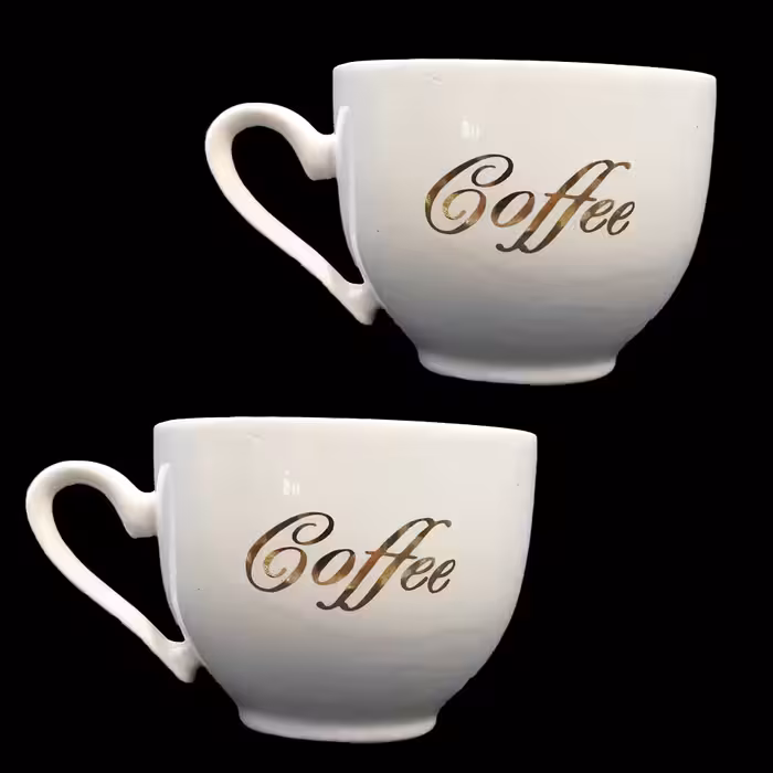 فنجان مدل caffee کد 20 بسته 6 عددی