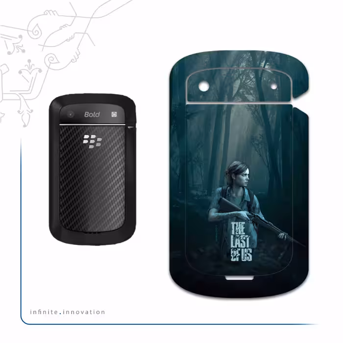 برچسب پوششی ماهوت مدل The-Last-of-Us مناسب برای گوشی موبایل بلک بری Bold Touch 9900