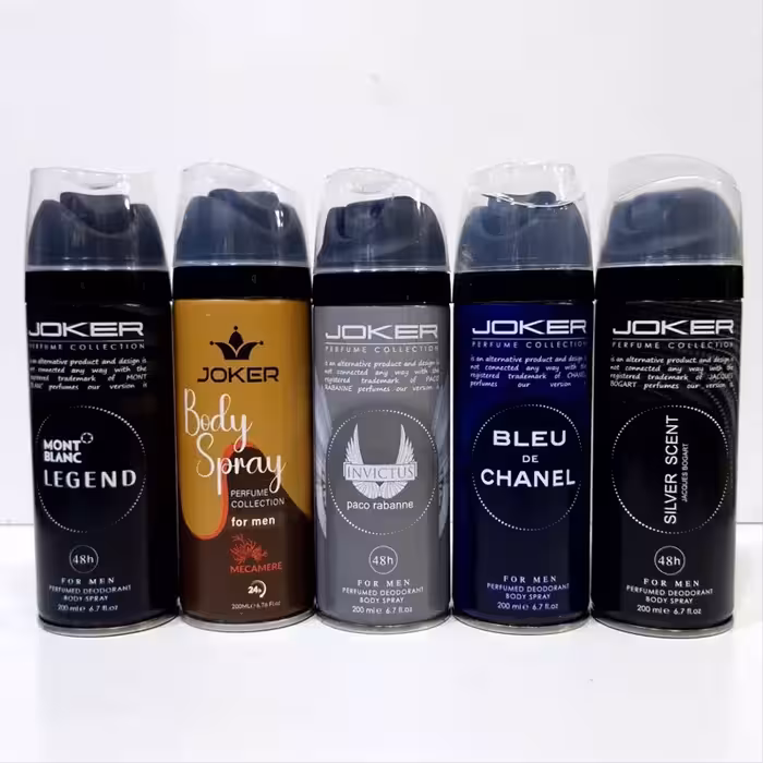 اسپری بدن جوکر 200 میل (24 عددی) (پست پیشتاز پس کرایه)