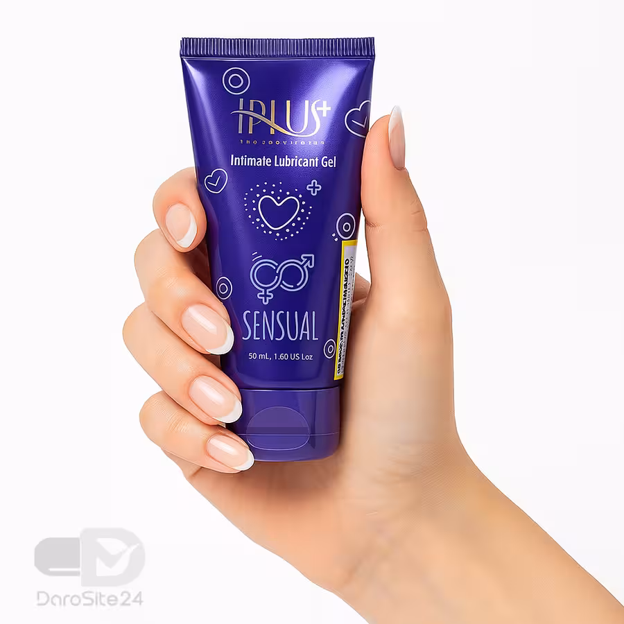 ژل لوبریکانت روان کننده آی پلاس بنفش حاوی عصاره جینسنگ 50 میلی لیتر
