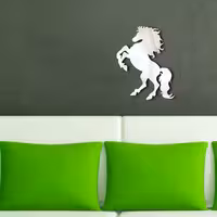 آیینه پلکسی پرشین استیکر طرح اسب | کالا مکس