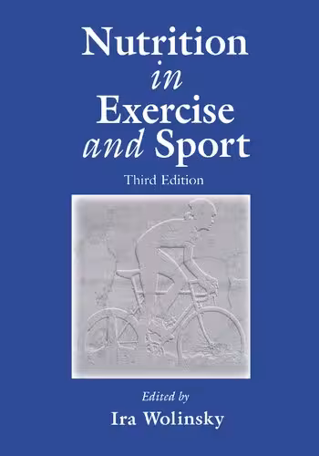 خرید و دانلود نسخه کامل کتاب Nutrition in Exercise and Sport, Third Edition