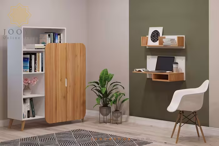 کتابخانه درب دار گیلدا مدل B36