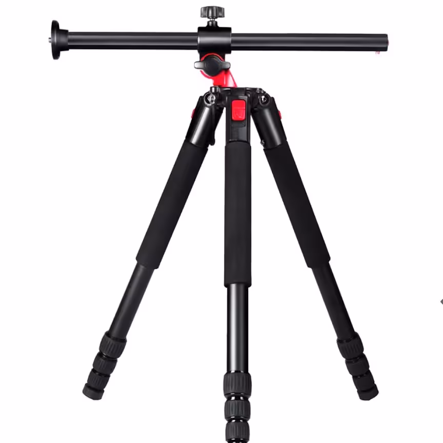 پایه دوربین professional tripod T آلومینیوم به همراه سر سه پایه