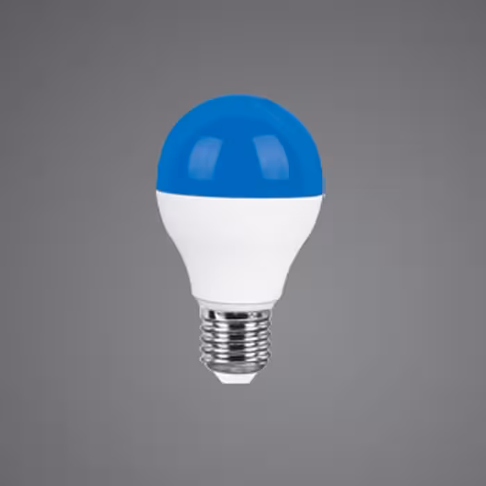 لامپ LED حبابی 7 وات رنگی