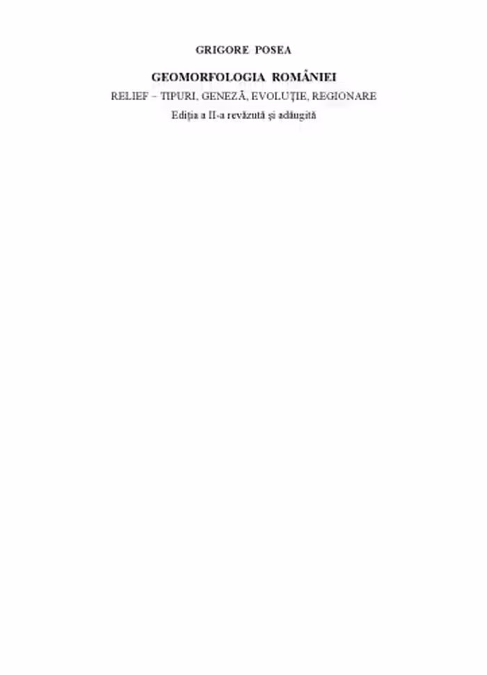 خرید و دانلود نسخه کامل کتاب Geomorfologia României