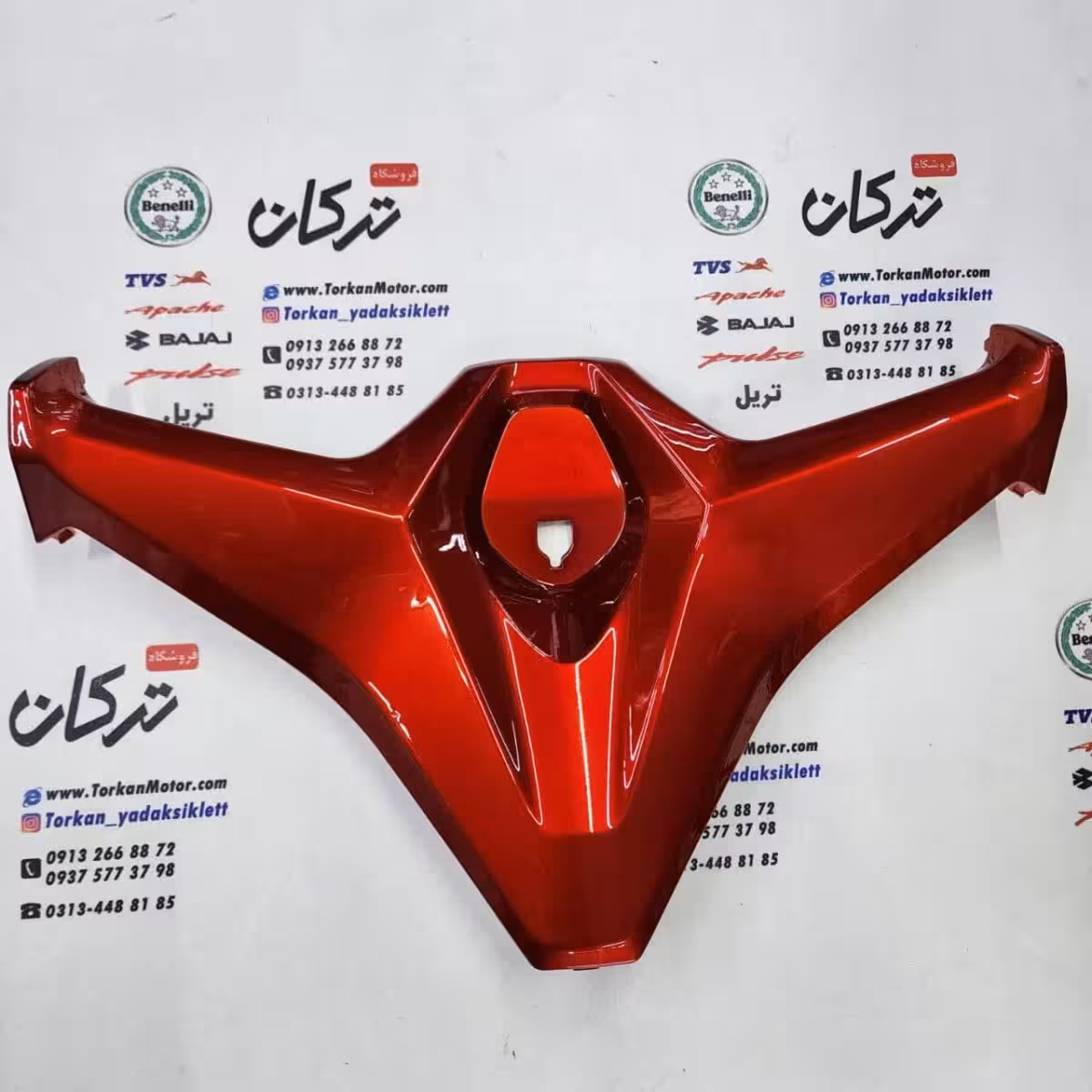 قاب ( کاور ) فلاپ داشبورد ( پروانه ) طرح کلیک ( قرمز براق ) خارجی