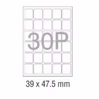 کاغذ پشت چسب دار A4 برش خورده نواجت مدل 30P