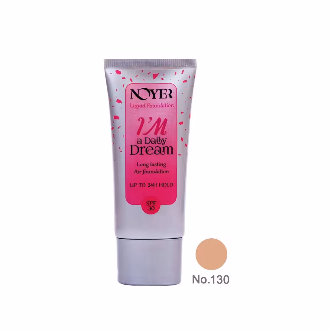 کرم پودر نویر نرمال تیوپی با 30% ضد آفتاب SPF30 شماره 130