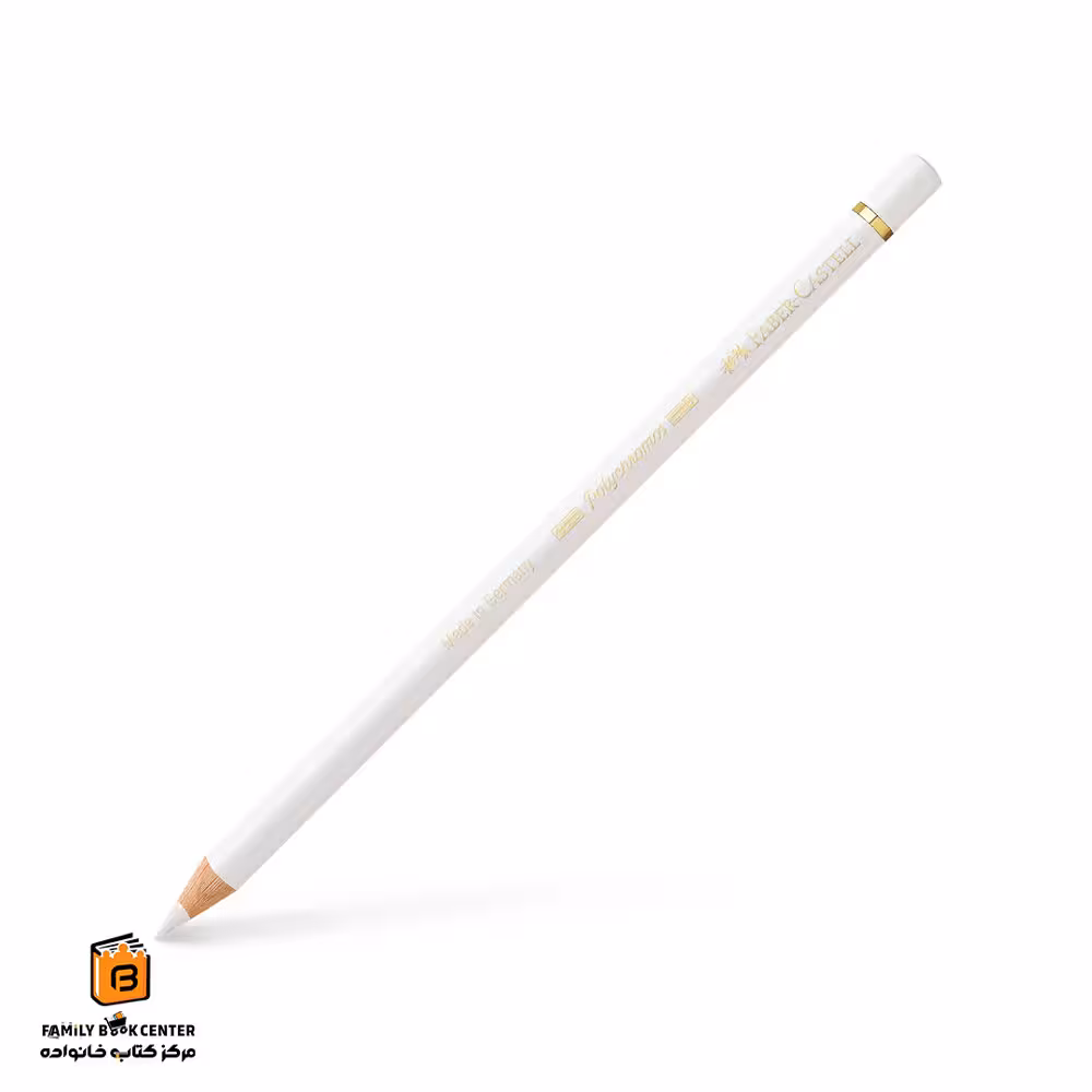 مداد پلی کروم 101 white فابرکاستل (FABER CASTELL)