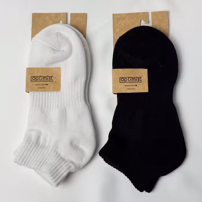 جوراب مچی کف حوله ای سری اتلتیک آپتیمیست طرح ساده