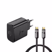 شارژر دیواری 45 وات فوننگ مدل S25FE EU به همراه کابل تبدیل USB-C | کالا مکس