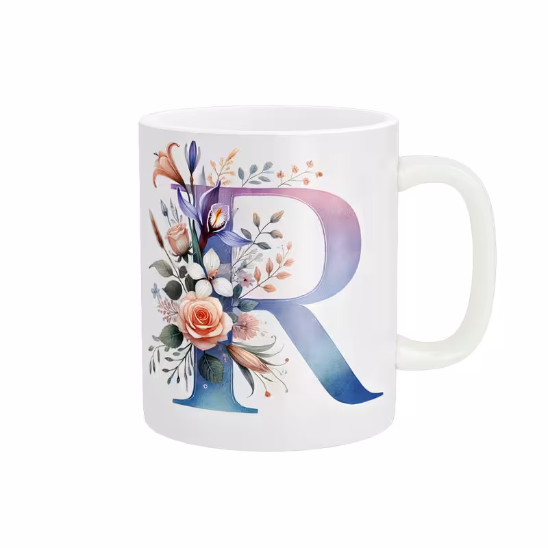 ماگ پاد آفرین طرح حرف R کد 2948