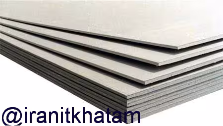 ورق صاف سیمانی PVA ( فایبر سمنت برد ) 8 میل 3/00 - 1/25 ورق سفارشی