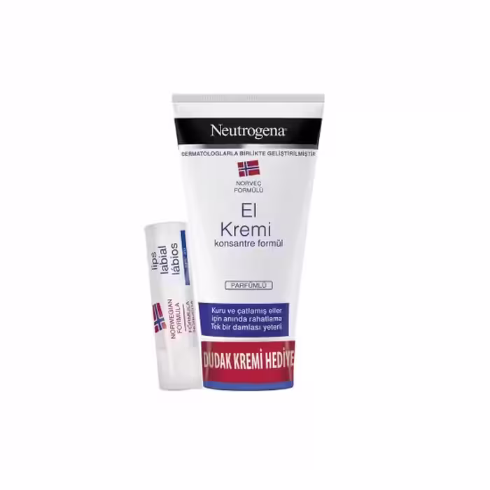 پک بالم لب 4.8 گرمی SPF 20 و کرم مرطوب کننده معطر نوتروژینا NEUTROGENA حجم 75 میل
