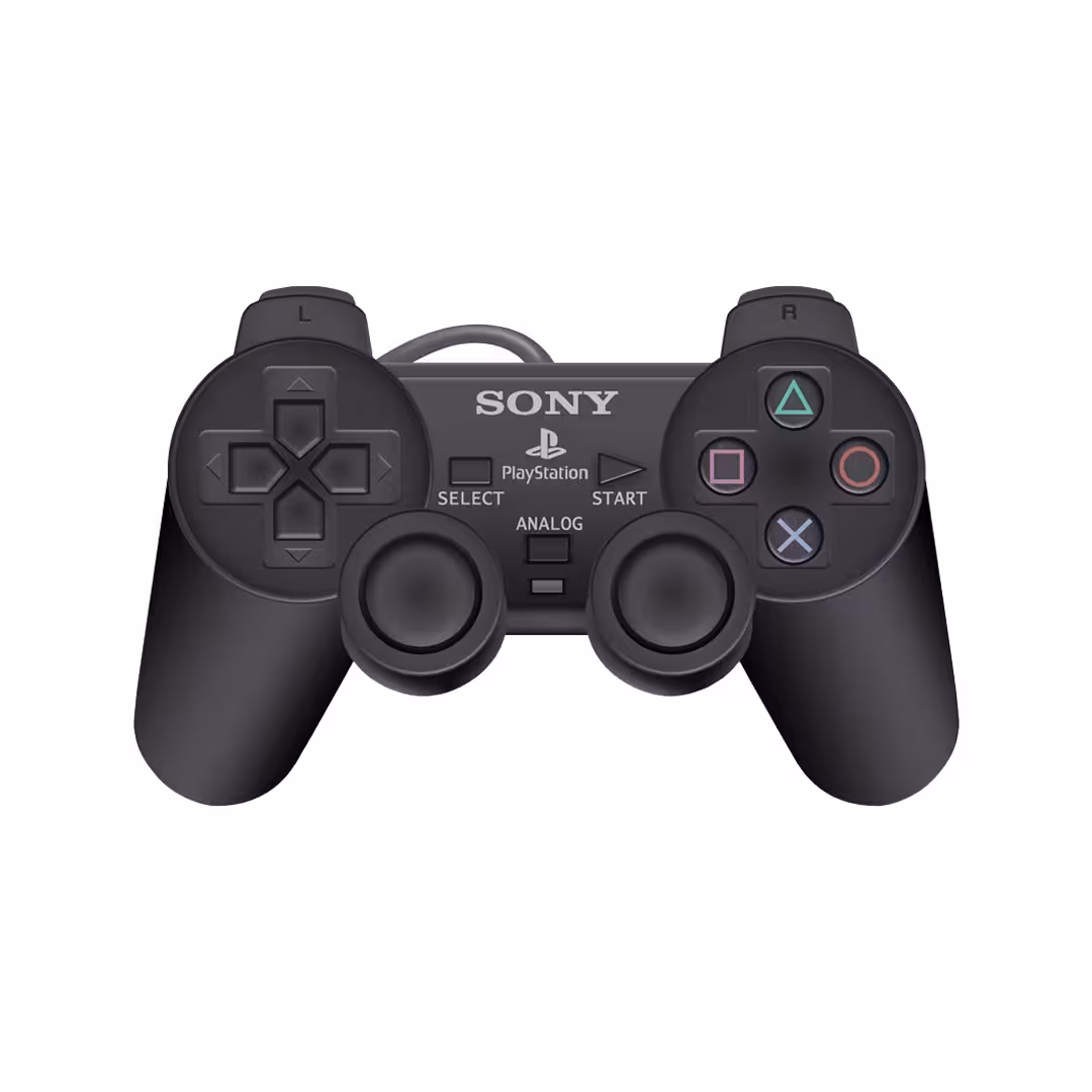 دسته بازی با سیم سونی مناسب برای پلی استیشن 2