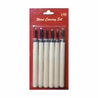 مغار مدل دسته چوبی بسته 6 عددی