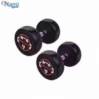 دمبل گرد وزن 10 کیلوگرم round dumbbell