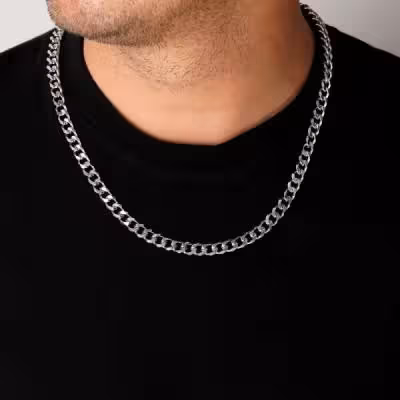 زنجیر مردانه کارتیر 8 میل با استیل 304 درجه یک .کد z25..