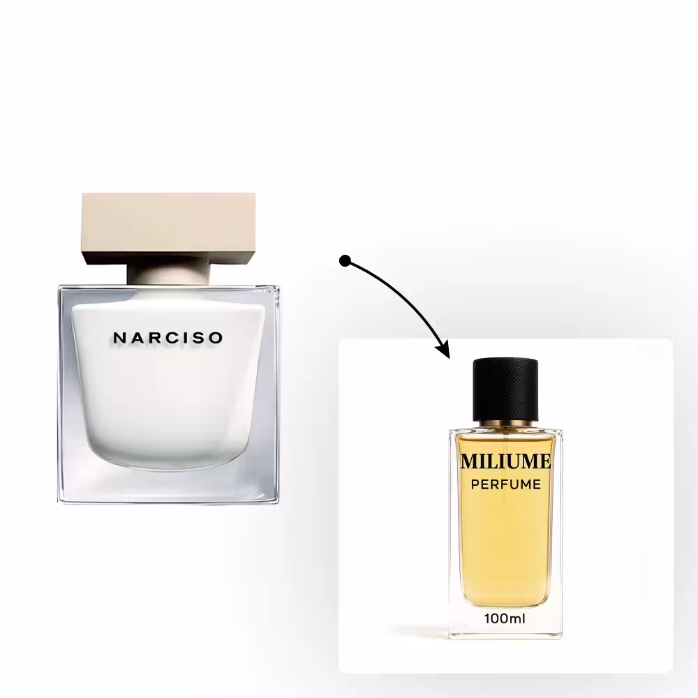 اسانس عطر Narciso Rodriguez Narciso برند RenneTouch - کد 1426 - نارسیس رودریگز نارسیسو 100ML - میلیوم پرفیوم