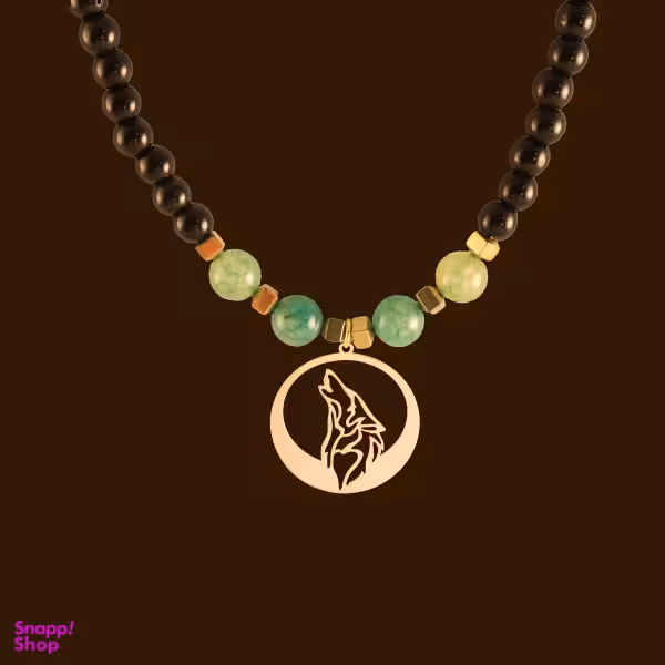 گردنبند طلا 18 عیار زنانه سانا گالری مدل سگ کد D10353