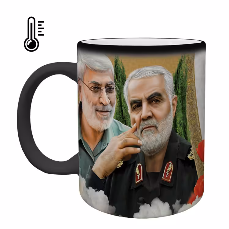 خرید ماگ-لیوان حرارتی  سردار سلیمانی کد 12