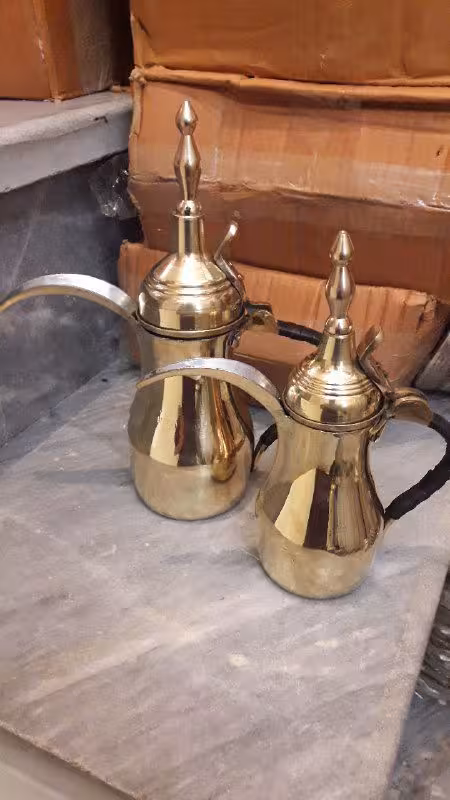 ست دله عربی برنجی یک تکه